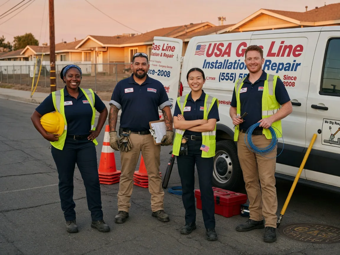 Gas Line Installation company in Knoxville, PA